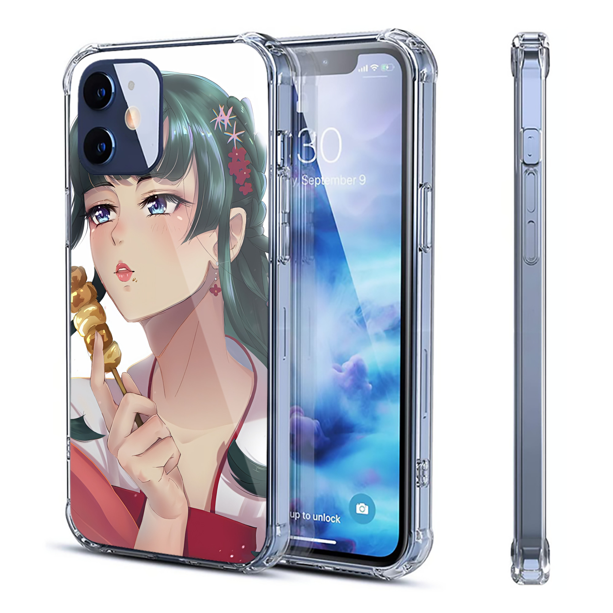 （画像用） 薬屋のひとりごと The Apothecary Diaries 【iPhone 12シリーズ対応】透明スマホケース（クリアソフトケース）